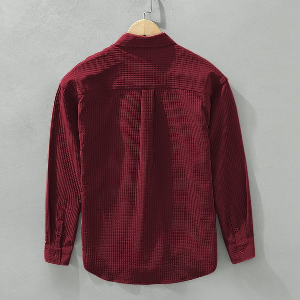 Redefine Your Look with Our Exclusive Maroon Shirt