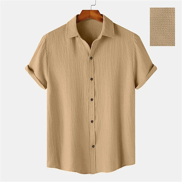 Men Casual Wear Cotton Structured Shirt