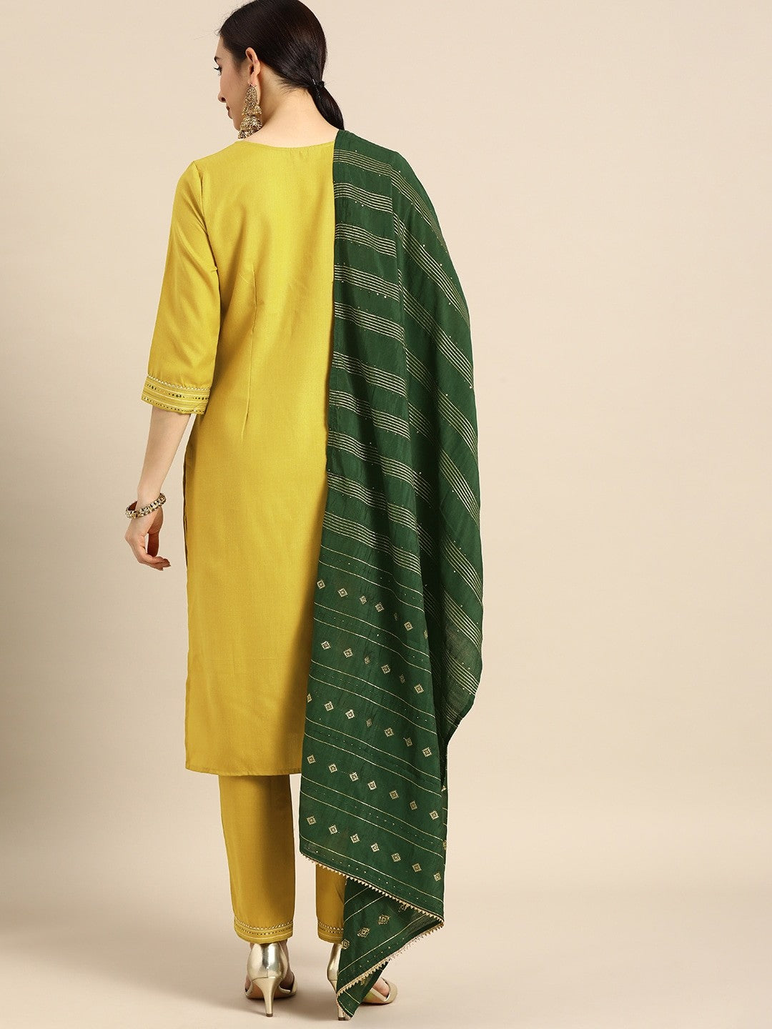 Designer Kurta with Pant and Dupatta for Women