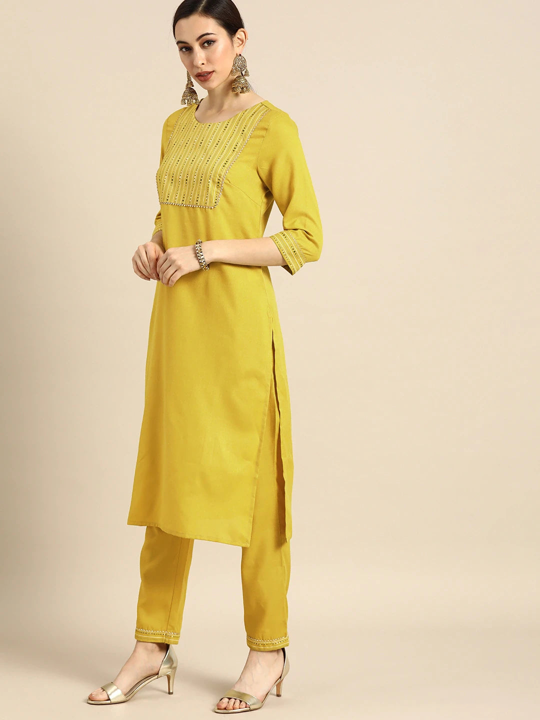 Designer Kurta with Pant and Dupatta for Women